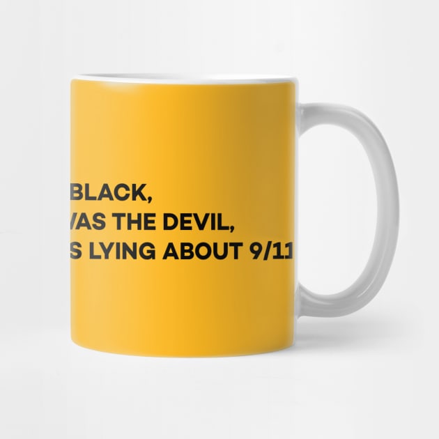 Jesus was Black, Ronald Reagan was the Devil, and the government is lying about 9/11 by TheCansOne